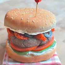 Burger à l'italienne avec Boursin® Sandwich & Création