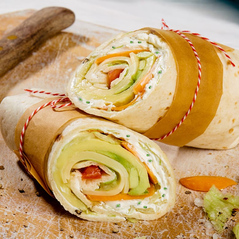 Wrap with salmon - Bel Foodservice | Global