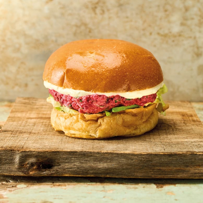Beetroot tartare burger - Bel Foodservice | Global